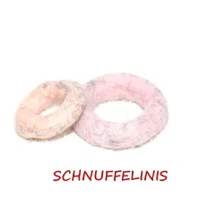 Ringe aus Filz S11 - rosa-grau