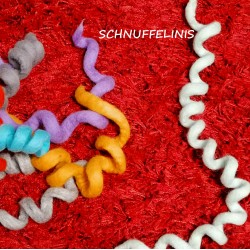 Filzspiralen Katzenspielzeug Filzlocken