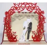 Wedding card Lover/twosome, Popup card 3D