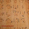 Montessori ABC Schreibtafel Buchstaben