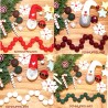 Christmas garland felt balls9 Schnuffelinis Christmas garland felt balls9 Schnuffelinis