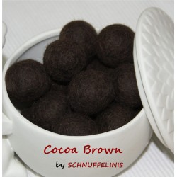 Pferdeäpfel Steckenpferd Filzkugeln 6cm