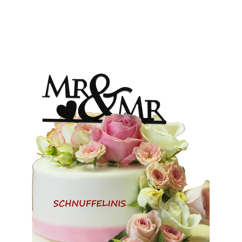 Cake topper Couple MR&MR