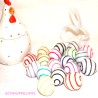 Filzeier Ostereier SET Neon Spiralen