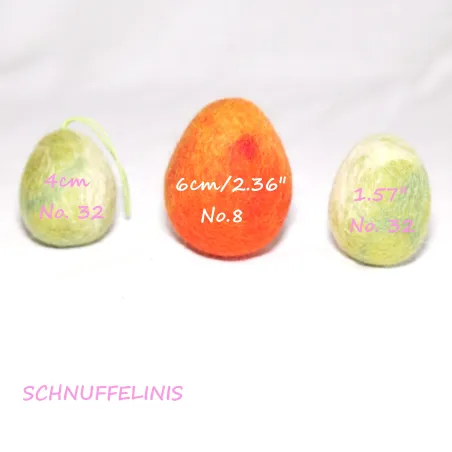 Uova di Pasqua colorate, Uova di Pasqua, Bellissime uova di feltro