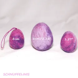 Uova di Pasqua colorate, Uova di Pasqua, Bellissime uova di feltro