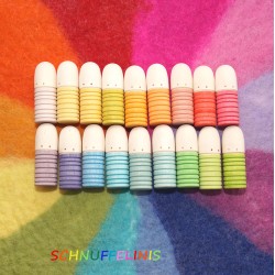 Farbkreis Filzteppich 12 Jahreszeiten Schnuffelinis