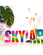 Lettres 3D & feutrine