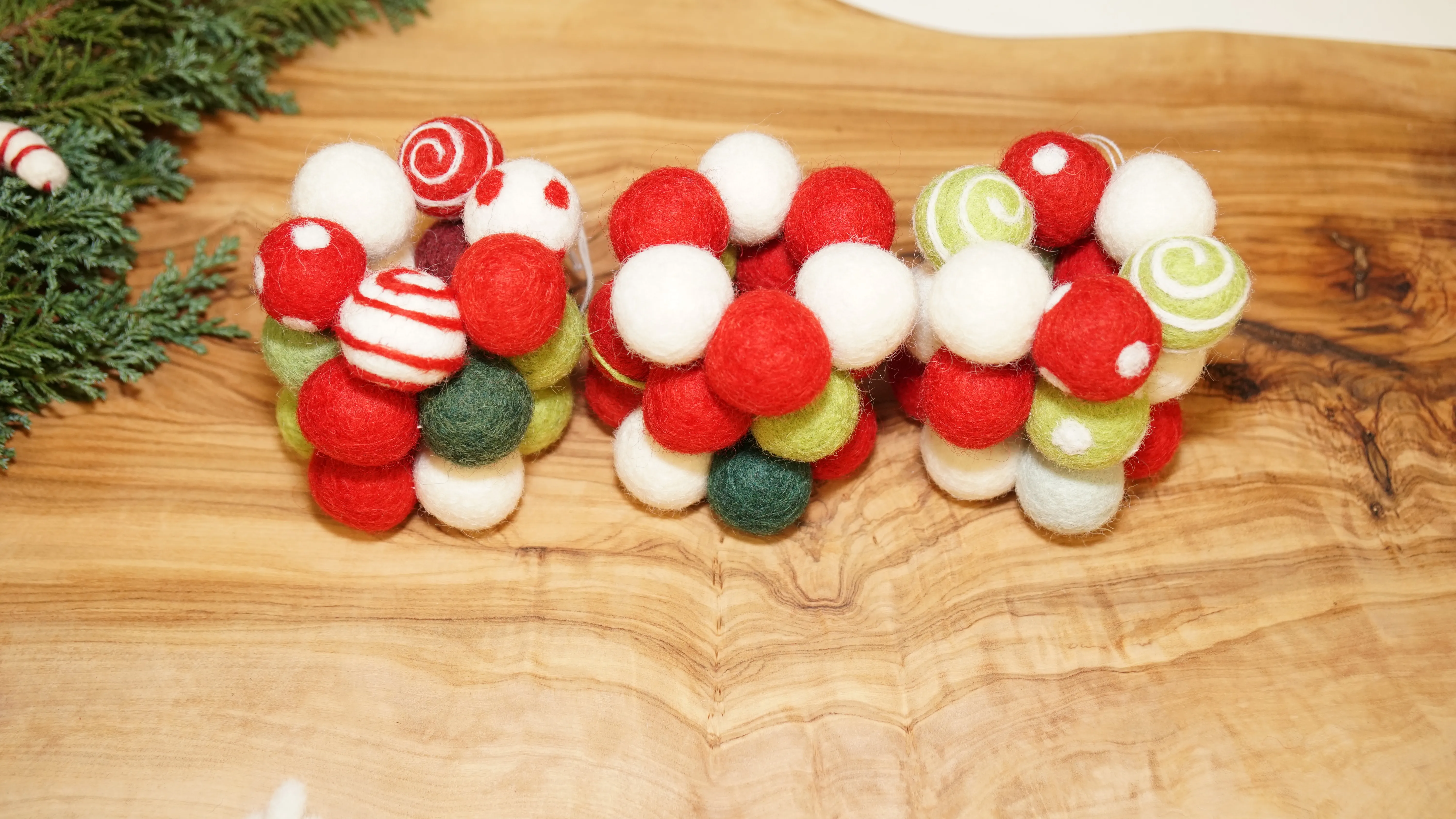 Mini Christmas wreaths