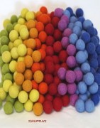 Felt ball set