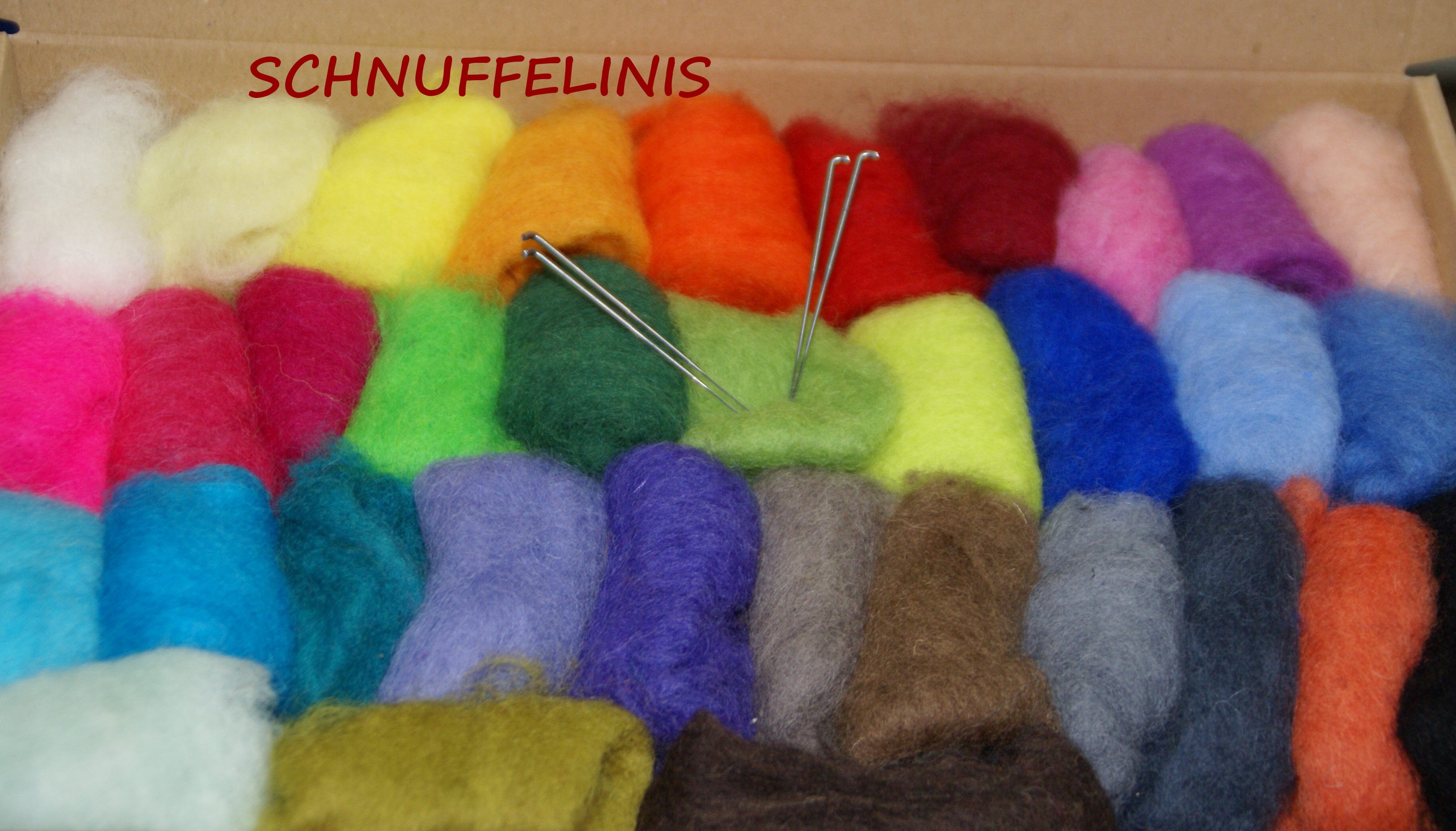 Felt wool roving