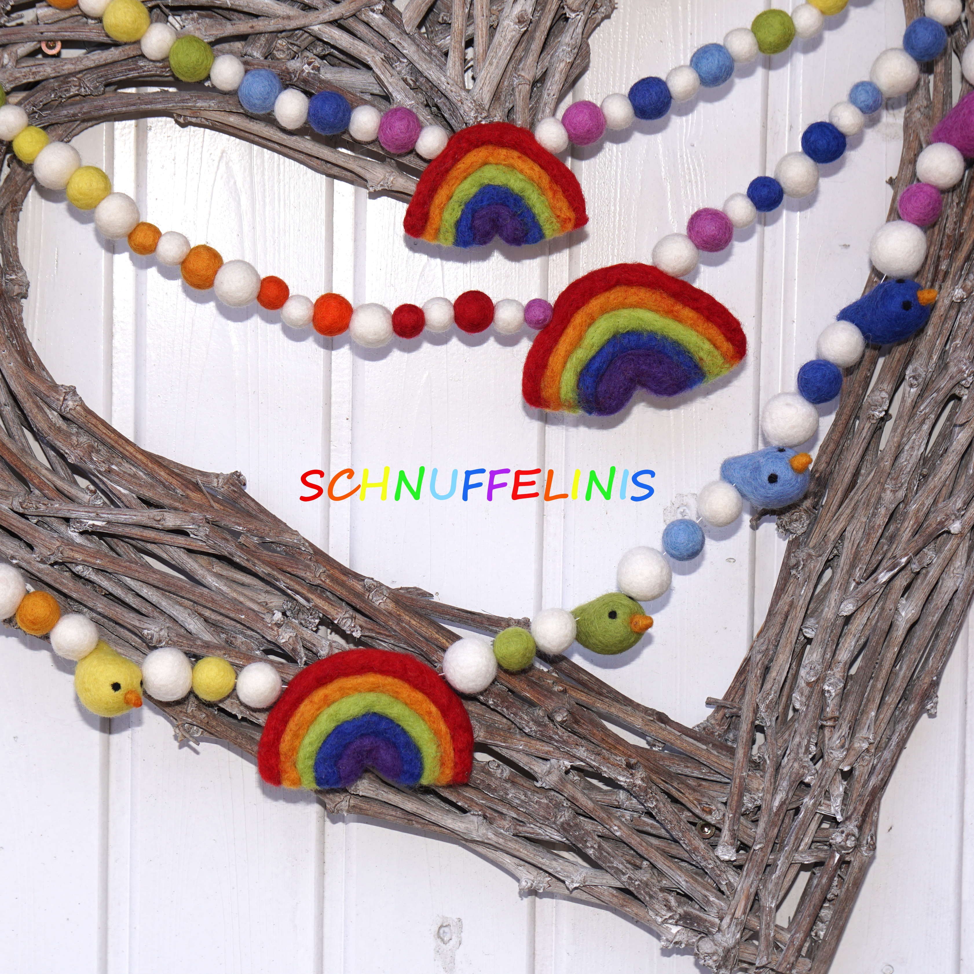 Felt balls garland Sets